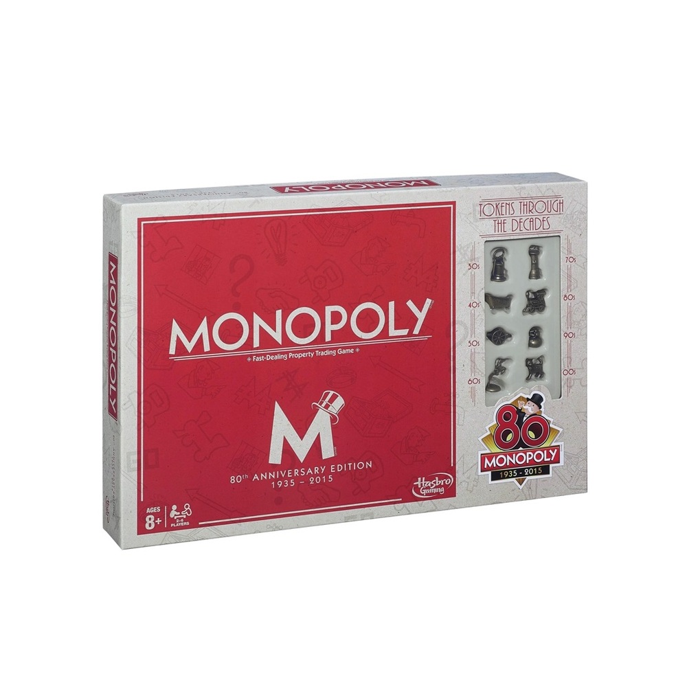 Monopoly 80th anniversary edition board game